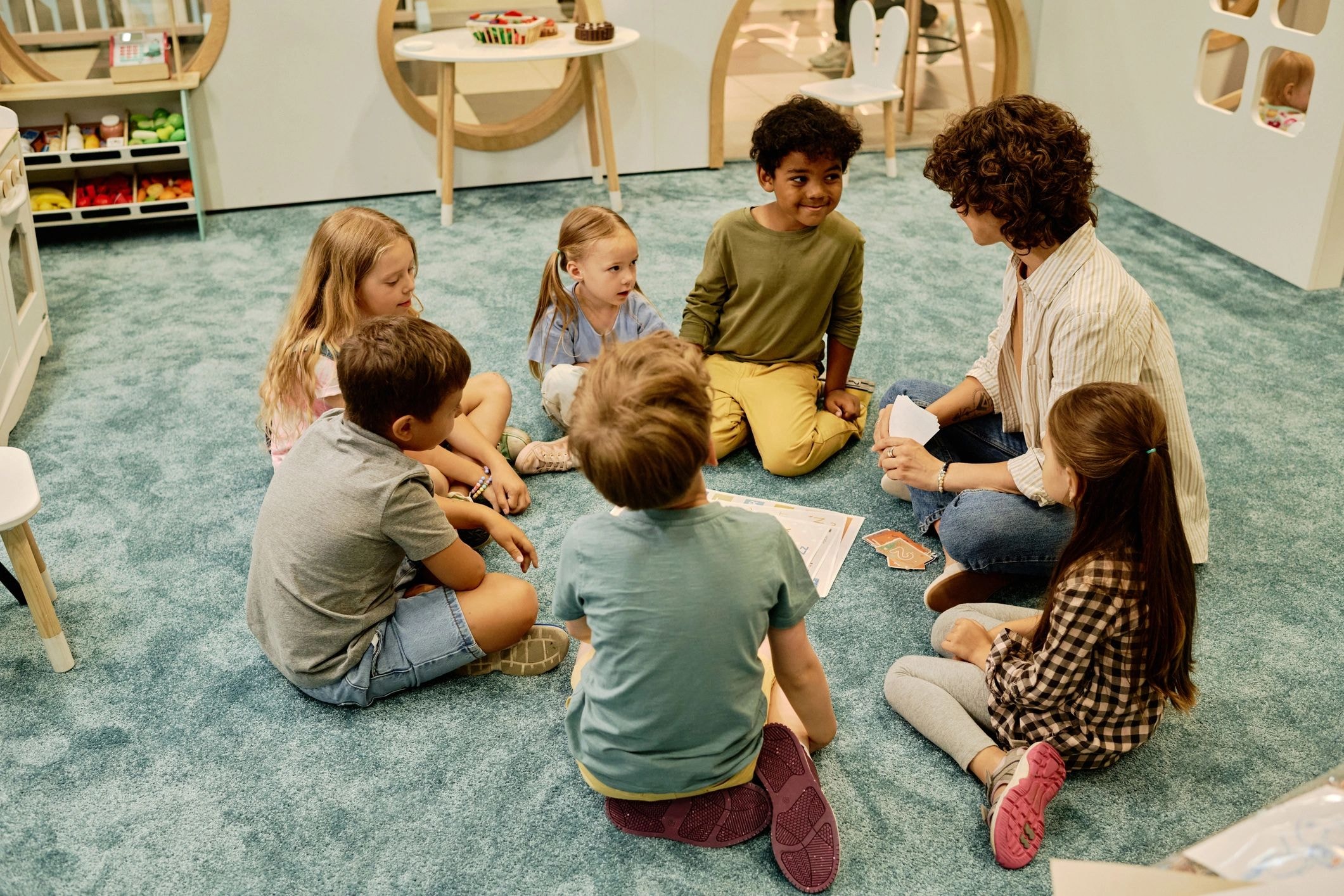 Summer camp project at Curie Preschool